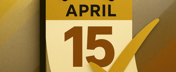 Finally Something to Welcome on April 15