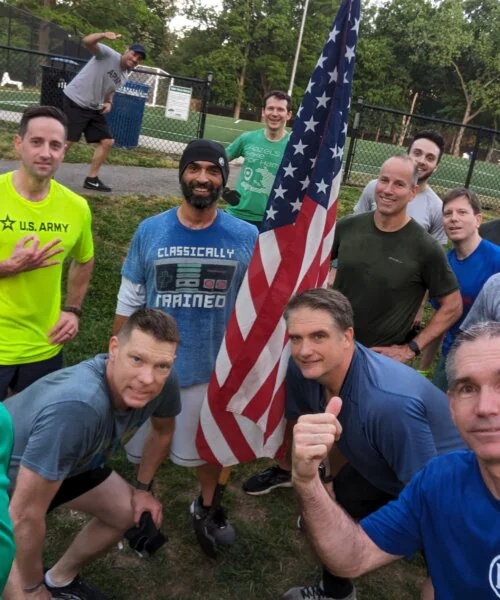 A F3 workout crew!